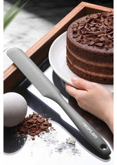 Neoflam Silikon Ince Pasta Spatulası Gri