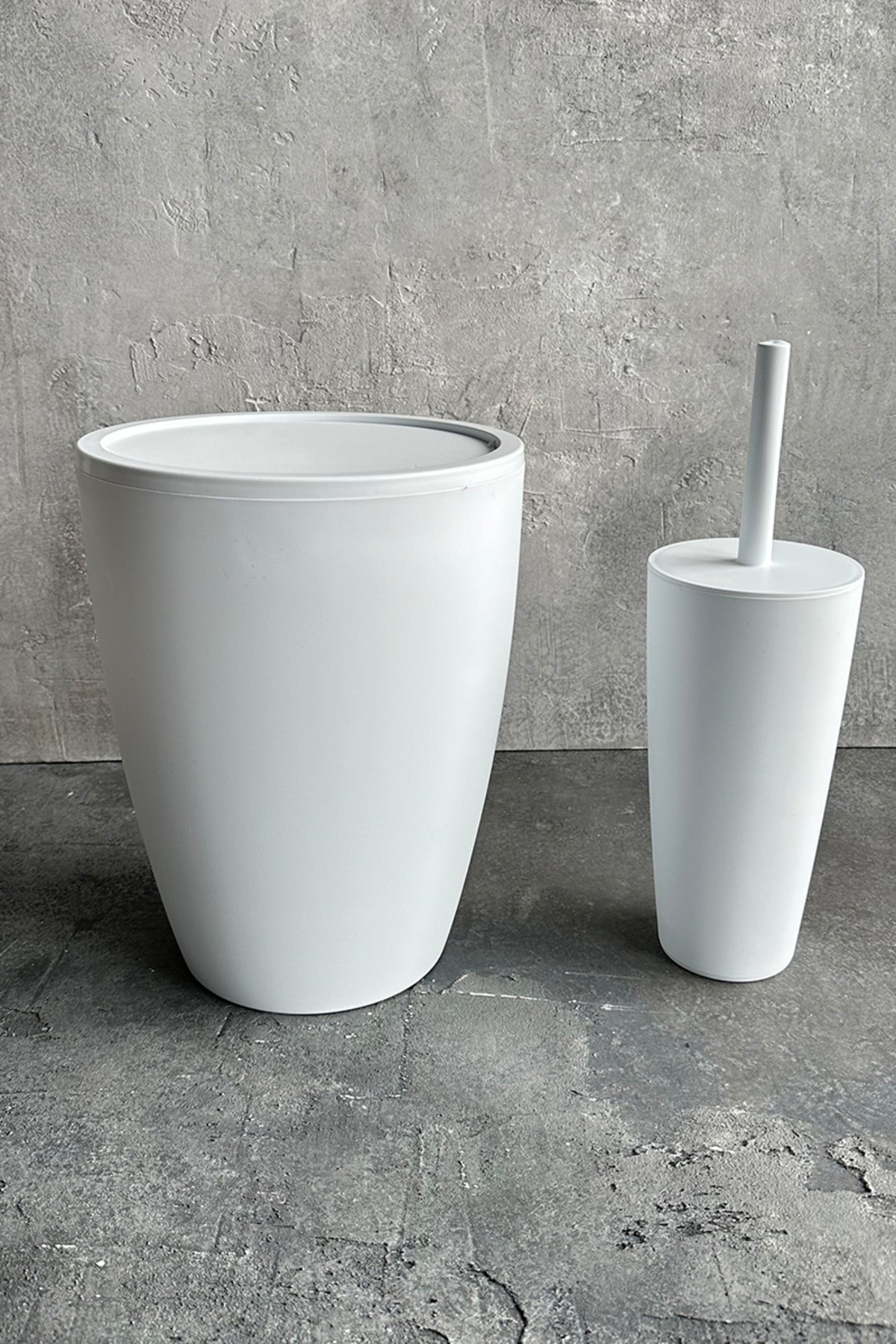 Primanova M-SAS16-01 Pure 2Li Banyo Aksesuarı-Beyaz