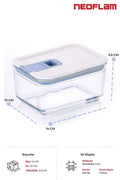 Neoflam D-NEOPSD035 Neoflam Perfect Seal Cam Saklama Kabı 350Ml