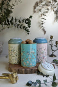 Evle Silindir Saklama Kabı Ø105 3 lü Set, Botanica