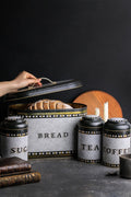 Evle Oval Ekmek Kutusu 4 lü Set, Mosaic