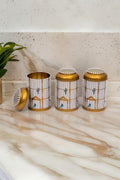 Evle Silindir Saklama Kabı Ø105 3 lü Set, Bird Cage