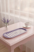 Evle Ee168-1e Mosaic Love Desenli Oval Tepsi 16x35 Cm