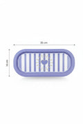 Evle Ee168-1e Mosaic Love Desenli Oval Tepsi 16x35 Cm