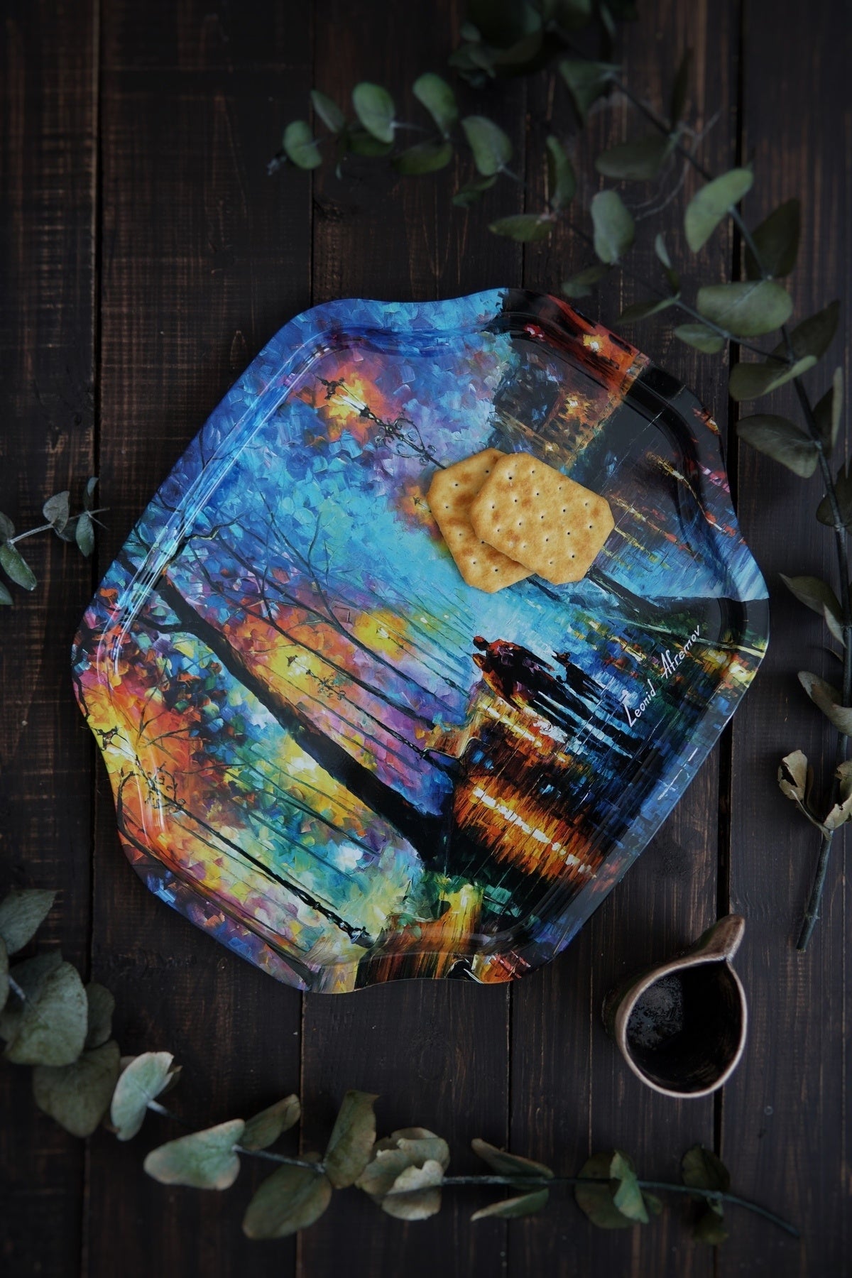Evle Tepsi, Büyük Sekizgen, 278x332 mm, Afremov Big Ban