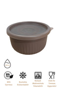 Evle x VipAhmet Vakumlu Saklama Kabı, 0,50 lt, Kumsal