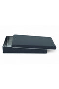 Kontensan 170x260x47 mm Metal Kapaklı Baskısız Metal Kutu, Mat Beyaz, 42 Adet