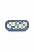 Evle Ee168-1e Mosaic Love Desenli Oval Tepsi 16x35 Cm