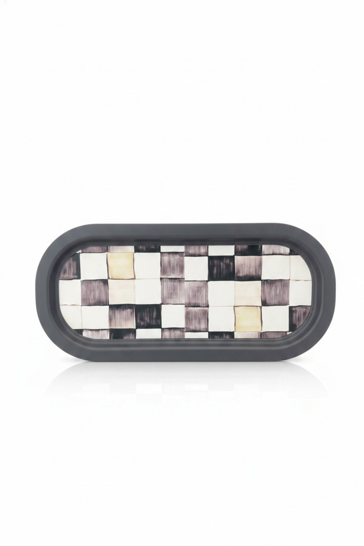 Evle Ee168-1e Mosaic Love Desenli Oval Tepsi 16x35 Cm