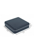 Kontensan 158x158x47 mm Metal Kapaklı Baskısız Metal Kutu, Mat Beyaz, 72 Adet