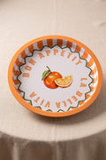 Evle Ee197-1e Mosaic Love Desenli Yuvarlak Tepsi 32 Cm