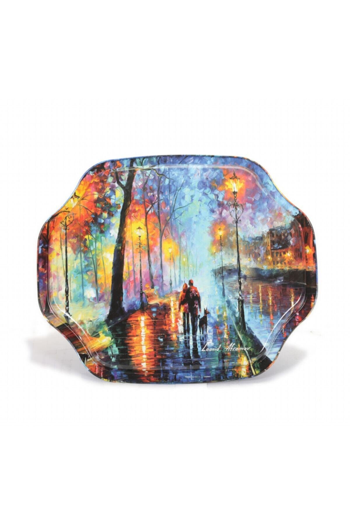 Evle Tepsi, Büyük Sekizgen, 278x332 mm, Afremov Big Ban
