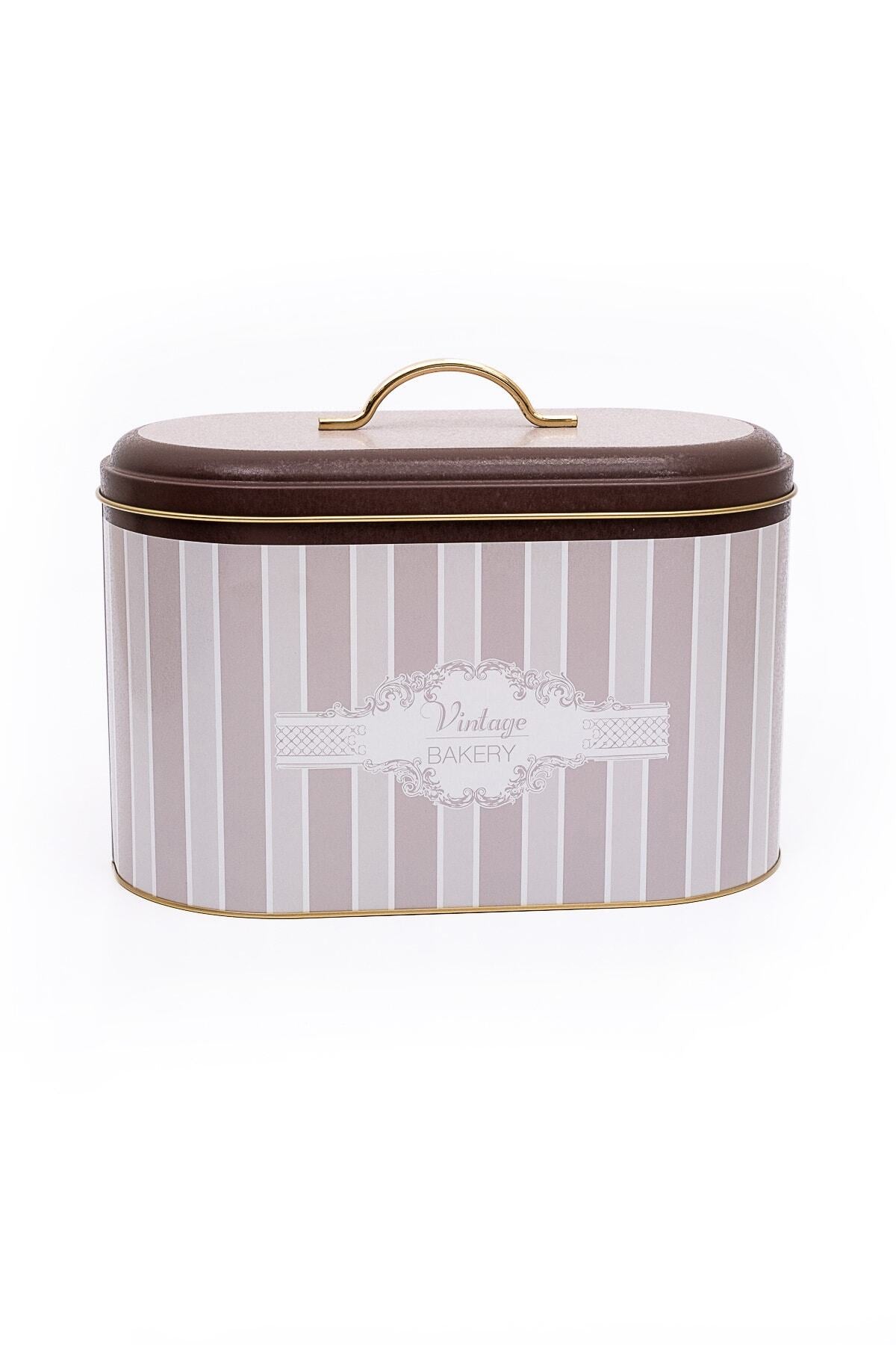 Evle Oval Ekmek Kutusu, 10,4 lt, Retro Bakery