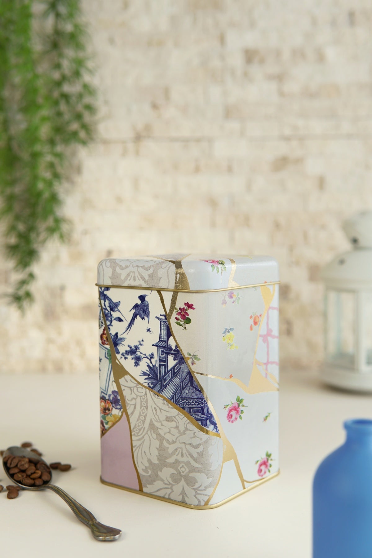 Evle Kare Kutu, 105x105x160 mm, 1,7 lt, City Tea