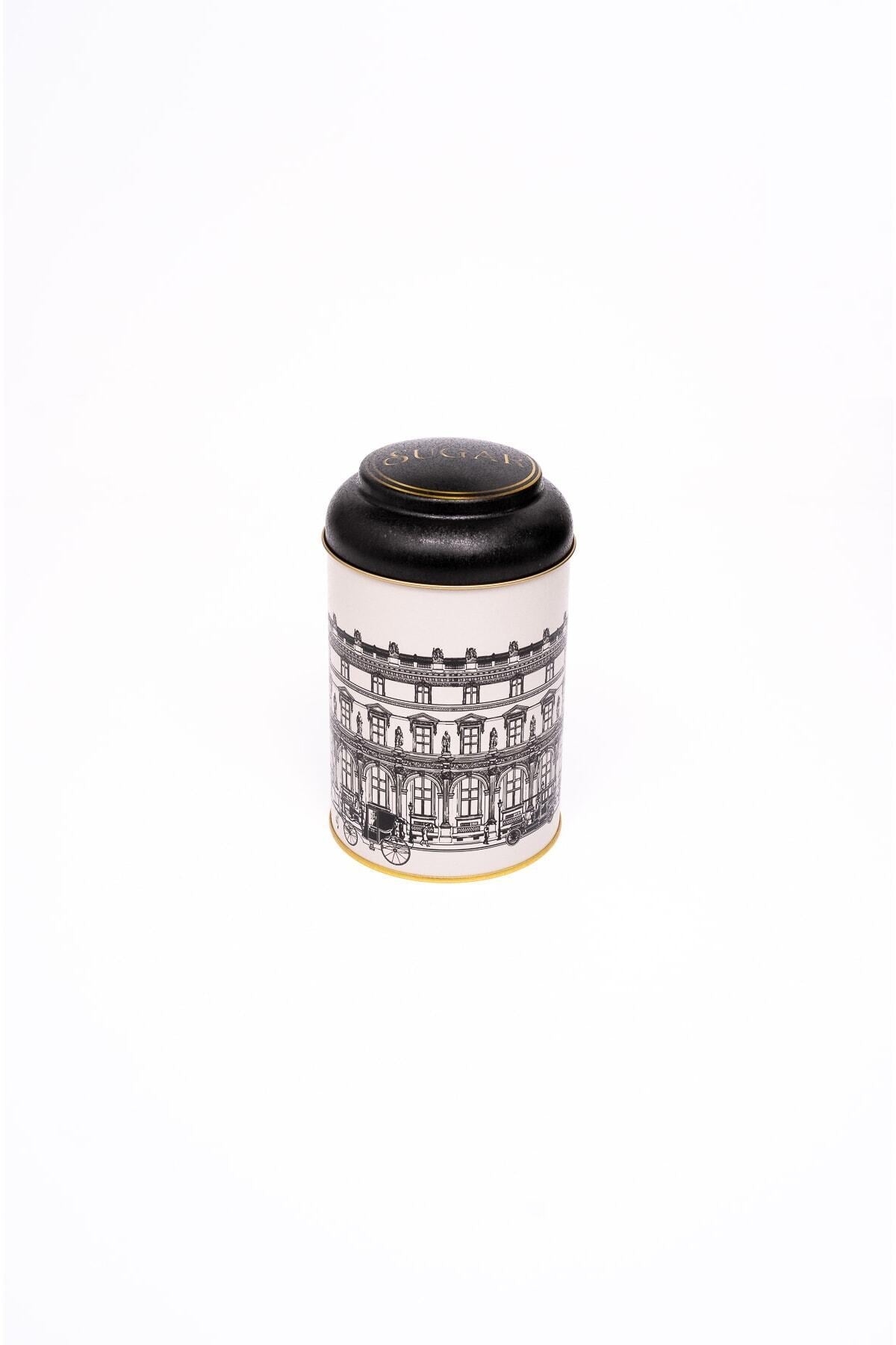 Evle Yuvarlak Kutu, Ø105x150 mm, Kubbe Kapak, 1,1 lt, City Tea