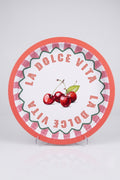 Evle Ee197-1e Mosaic Love Desenli Yuvarlak Tepsi 32 Cm