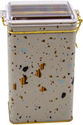 Evle Dikdörtgen Kutu, 75x100x170 mm, Şeffaf Kilitli Kapak, 1,1 lt, Botanica Yellow