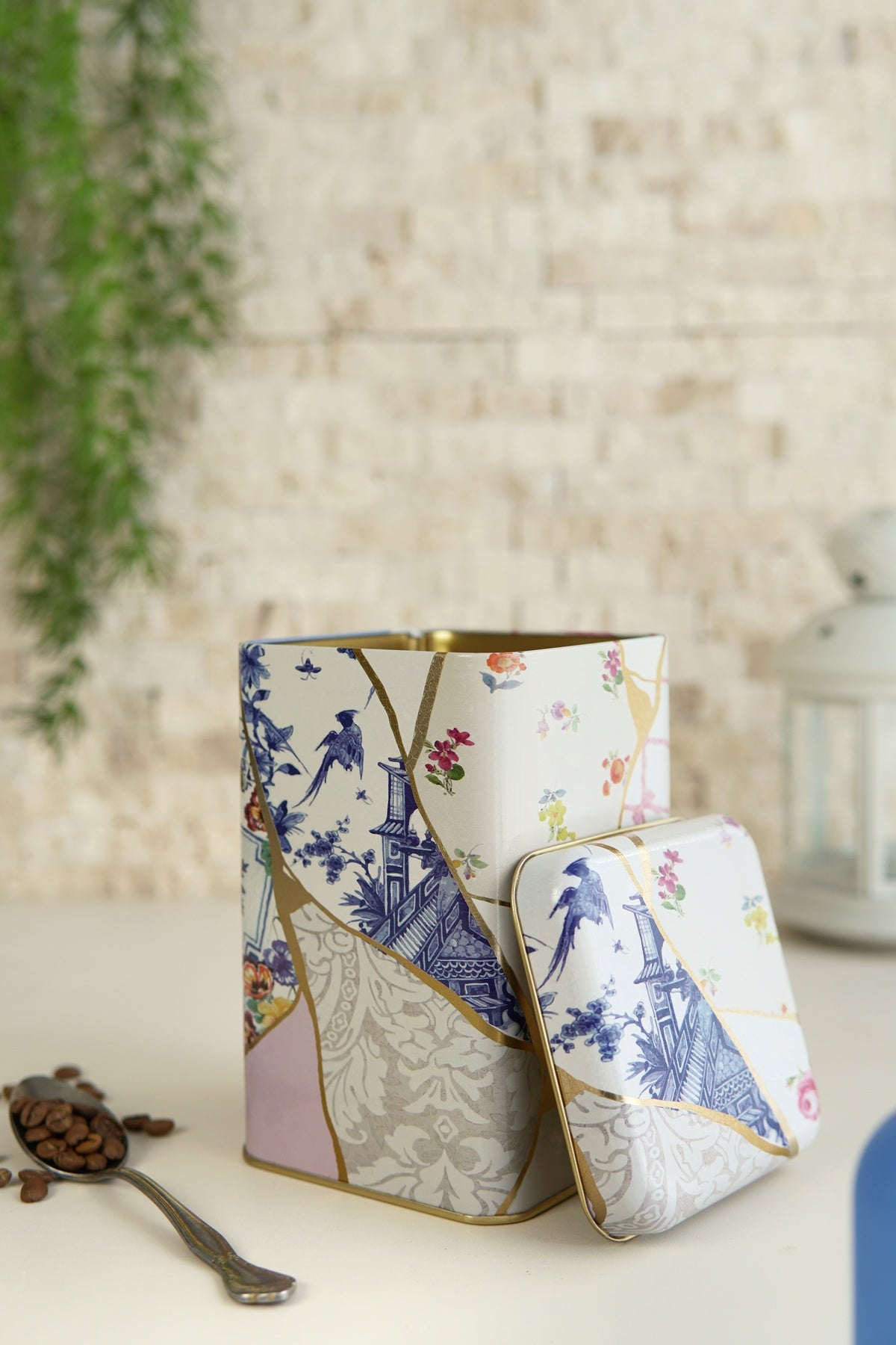 Evle Kare Kutu, 105x105x160 mm, 1,7 lt, City Tea