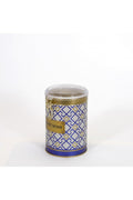 Evle Yuvarlak Kutu, Ø105x130 mm, Şeffaf Kilitli Kapak, 1 lt, Checkers Black_Swt Home