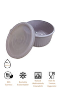 Evle x VipAhmet Vakumlu Saklama Kabı, 0,50 lt, Kumsal