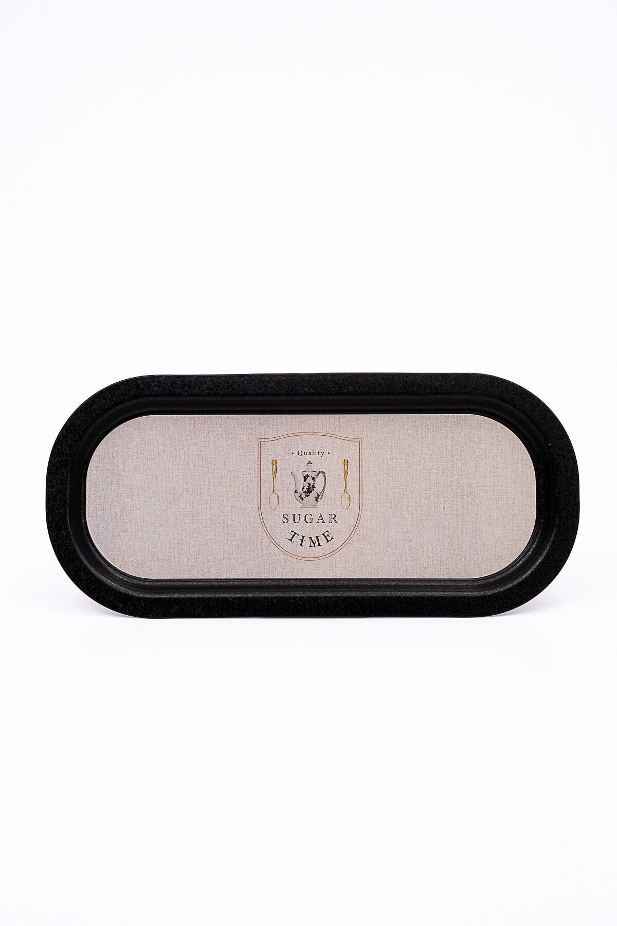 Evle Ee168-1e Mosaic Love Desenli Oval Tepsi 16x35 Cm