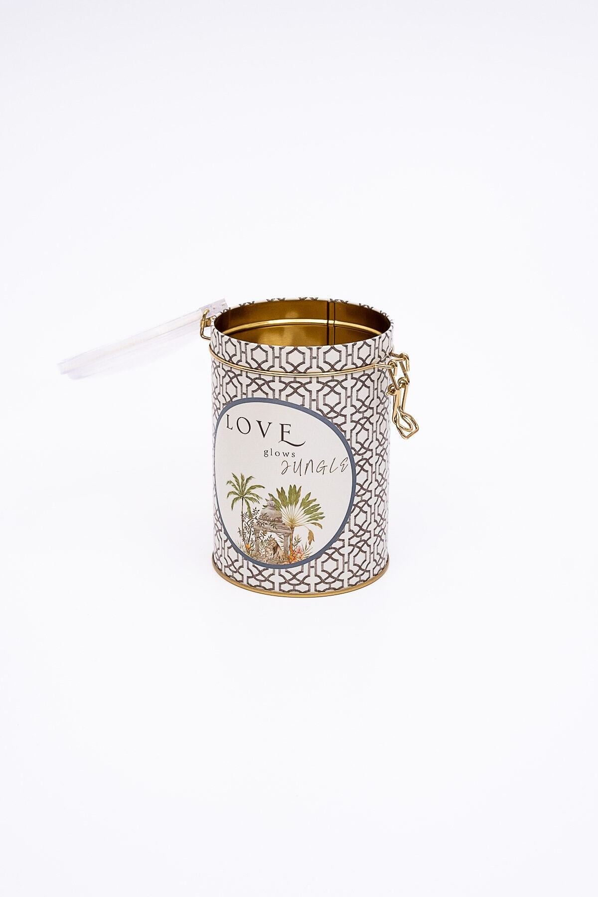 Evle Yuvarlak Kutu, Ø105x150 mm, Şeffaf Kilitli Kapak, 1,1 lt, Botanica Pink