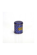 Evle Yuvarlak Kutu, Ø90x110 mm, 0,6 lt, Checkers Blue_Swt Home