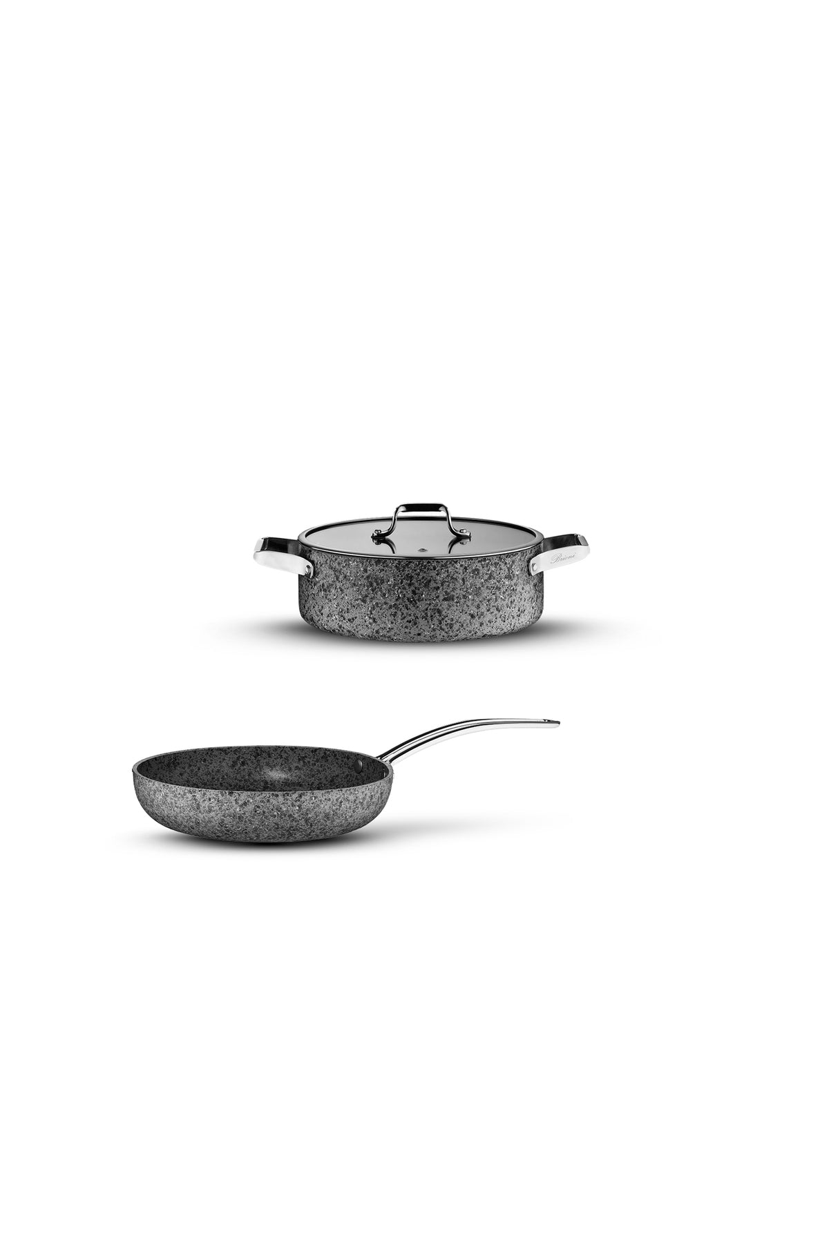Brioni Stone Age 3 Parça Tencere Seti (24B-24T)