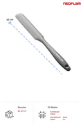 Neoflam İnce Silikon Pasta Spatulası - Gri