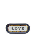 Evle Ee168-1e Mosaic Love Desenli Oval Tepsi 16x35 Cm