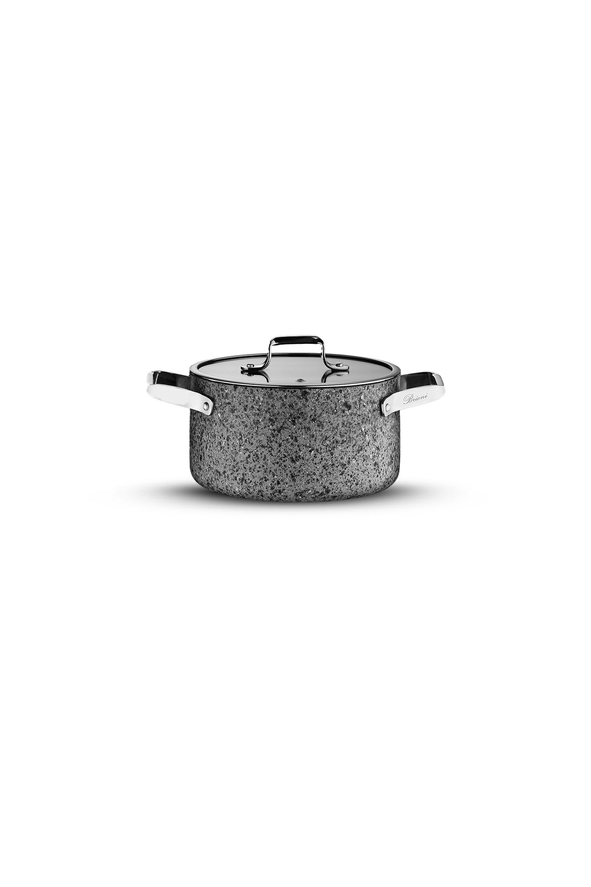 Brioni Stone-Age 22 cm Çizilmez Yanmaz Yapışmaz Indüksiyonlu Derin Tencere
