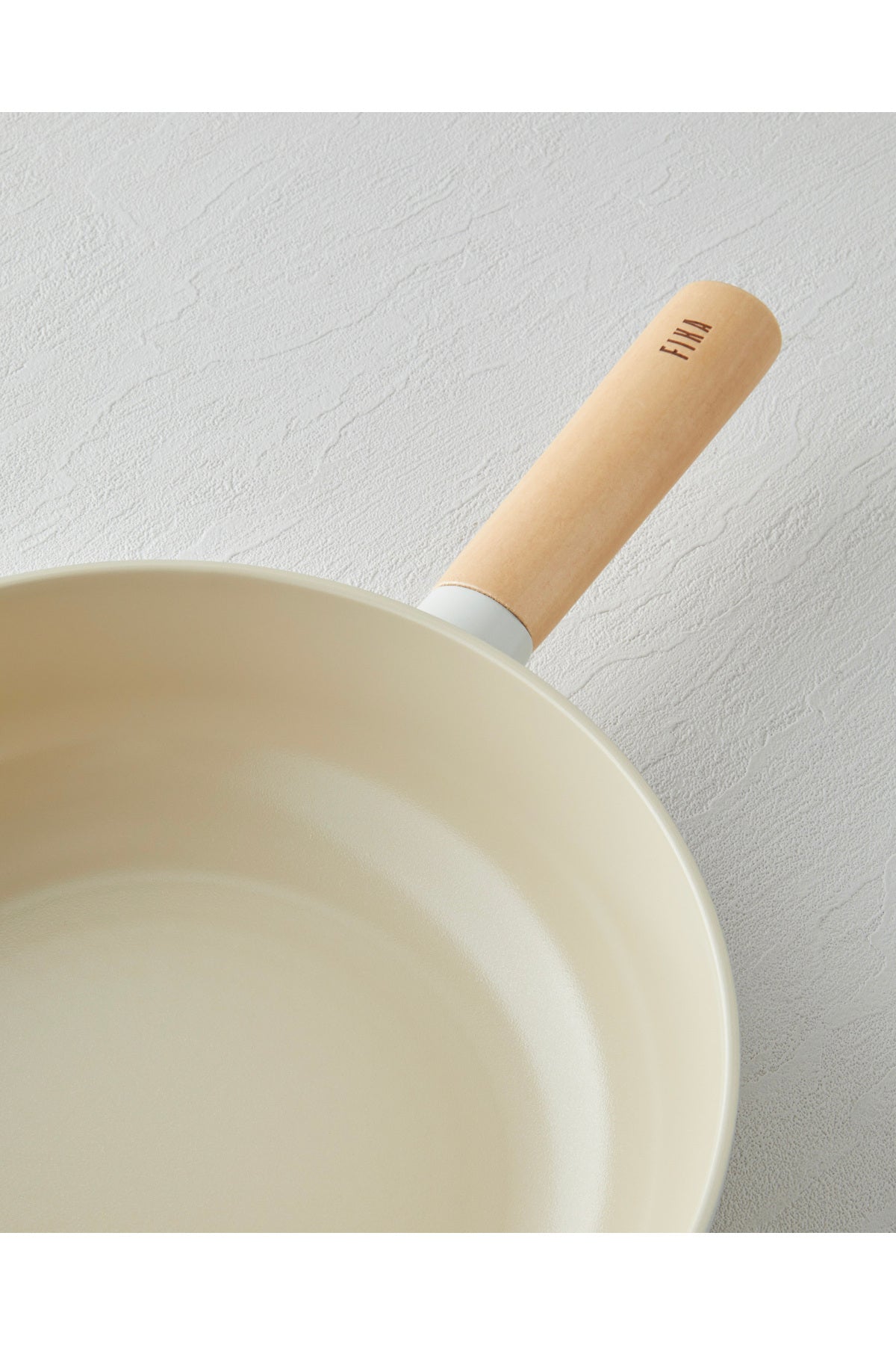 Neoflam D-NEOF126W Fika Alüminyum Döküm Wok Tava 26Cm Bej