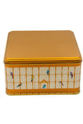 Evle Kare Kutu, 198x198x100 mm, 3,7 lt, Bird Cage Gold