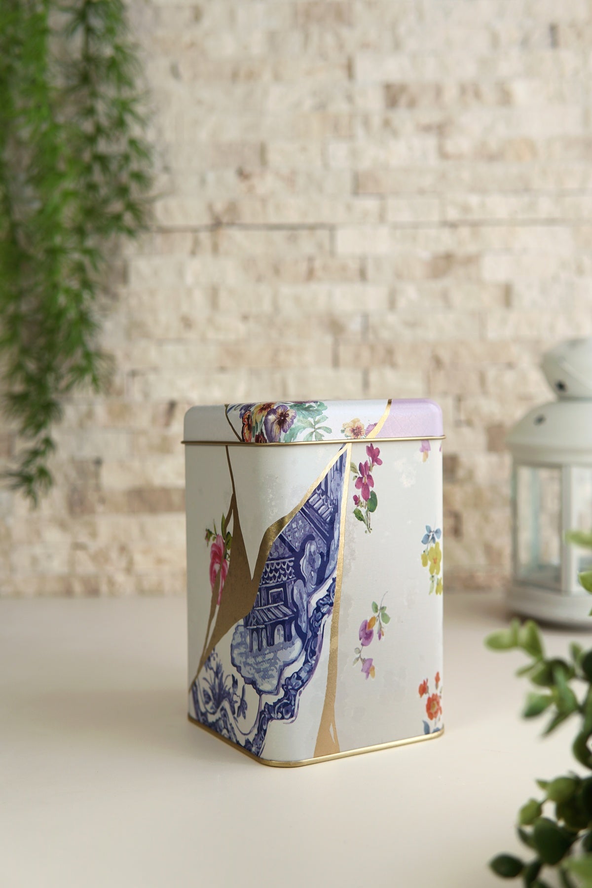 Evle Kare Kutu, 105x105x160 mm, 1,7 lt, City Tea