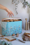Evle Oval Ekmek Kutusu, 10,4 lt, Retro Bakery