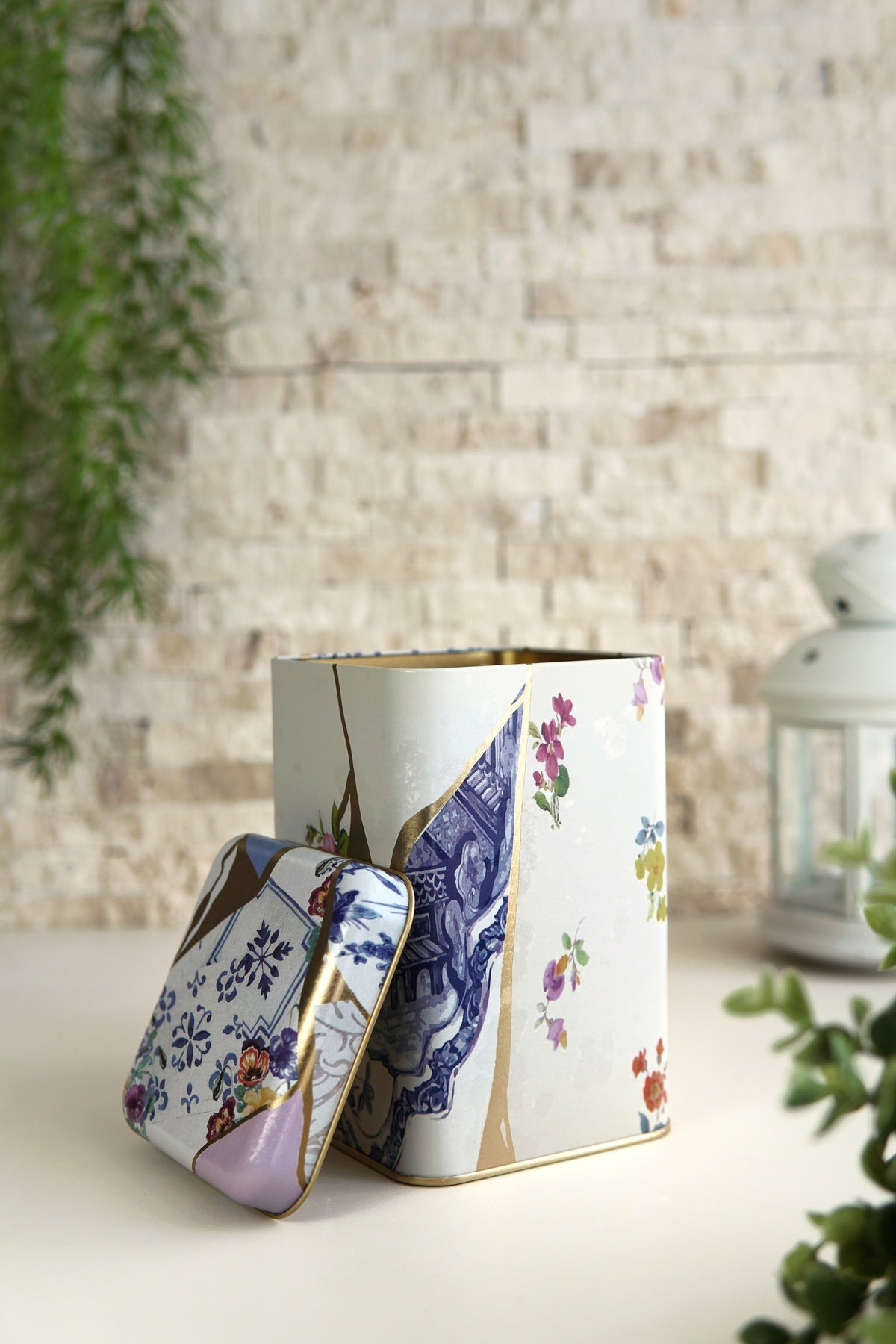 Evle Kare Kutu, 105x105x160 mm, 1,7 lt, City Tea