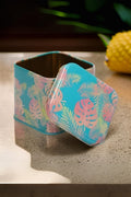 Leaf Pink Blue