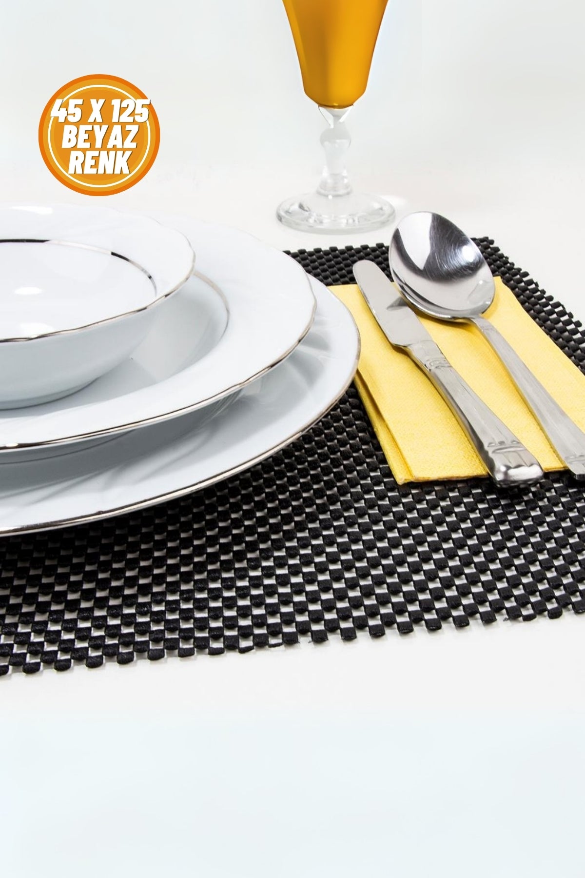 Evle Halı Kaydırmaz, Torpido Koruyucu, Masa Koruyucu Örtü, Araba Göğüs Koruyucu 45x125 Cm, Gri