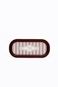 Evle Ee168-1e Mosaic Love Desenli Oval Tepsi 16x35 Cm