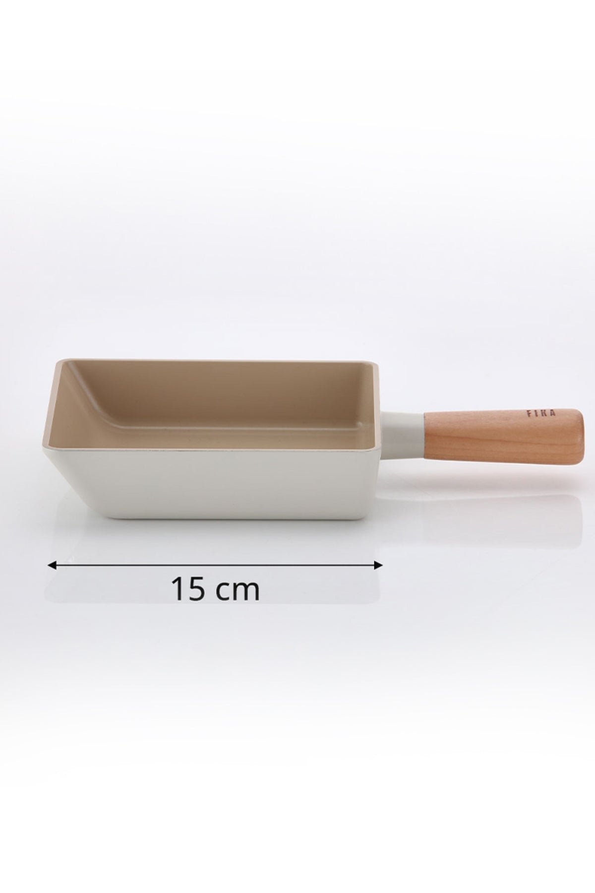 Neoflam D-NEOF115 Fika Alüminyum Döküm Omlet Tava 15Cm Bej
