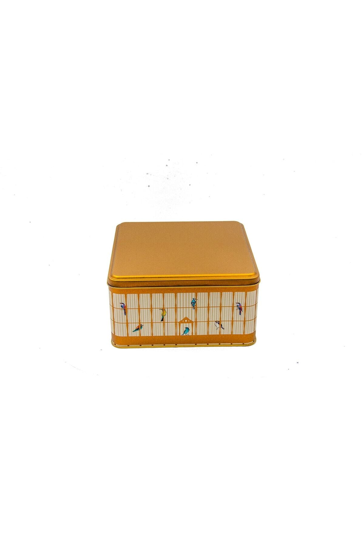 Evle Kare Kutu, 198x198x100 mm, 3,7 lt, Bird Cage Gold