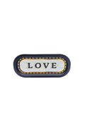 Evle Ee168-1e Mosaic Love Desenli Oval Tepsi 16x35 Cm