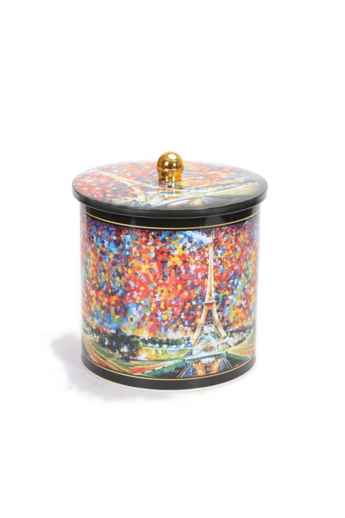 Evle Yuvarlak Kutu, Ø175x180 mm, Topuz Kulplu, 4,1 lt, Afremov Paris