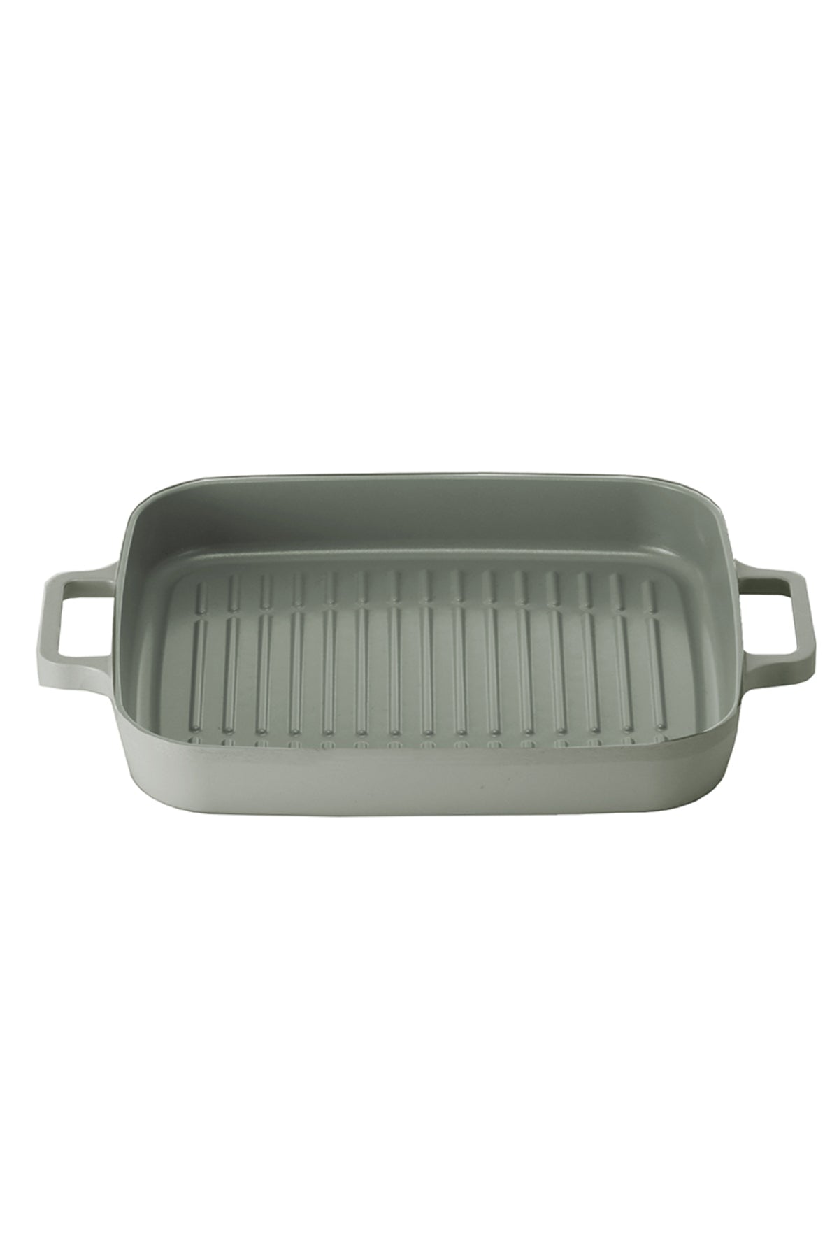Neoflam D-NEOG128G Fika Dikdörtgen Aluminyum Grill Tava 28Cm Gri