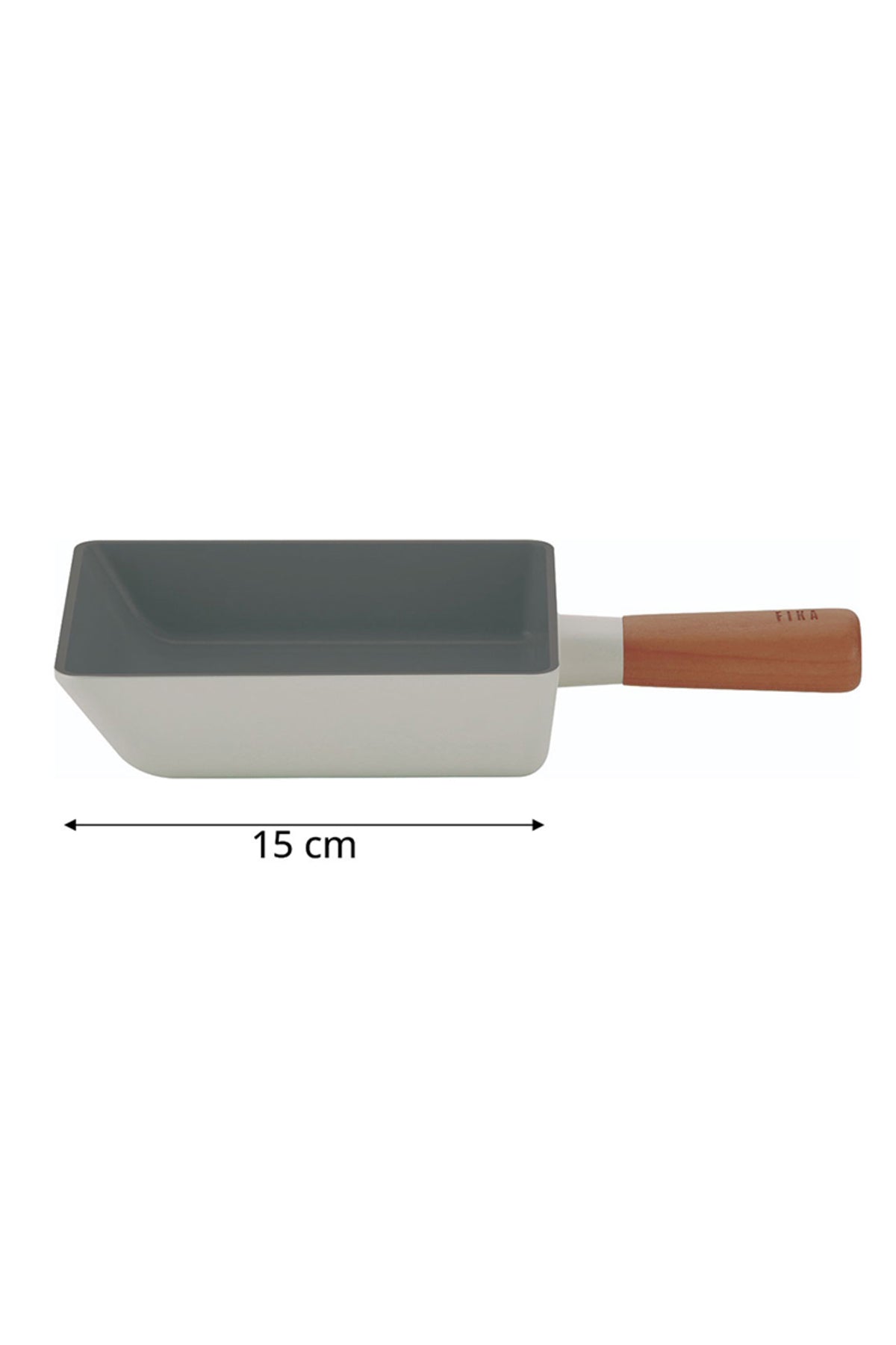 Neoflam D-NEOG115 Fika Alüminyum Döküm Omlet Tava Gri 15Cm
