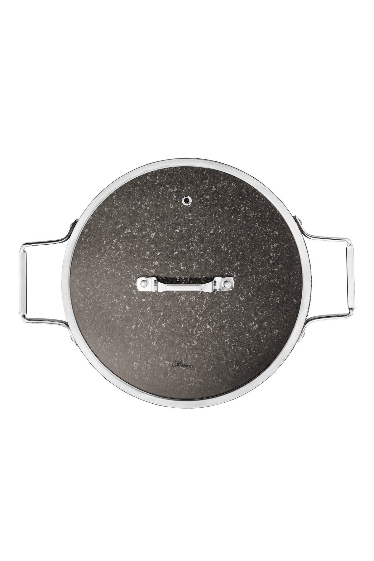 Brioni Stone-Age Terra 26 cm Çizilmez Yanmaz Yapışmaz İndüksiyonlu Basık Tencere