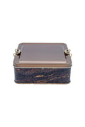 Evle Kare Kutu, 158x158x87 mm, Metal Kilitli Kapak, 1,9 lt, Flat Blue