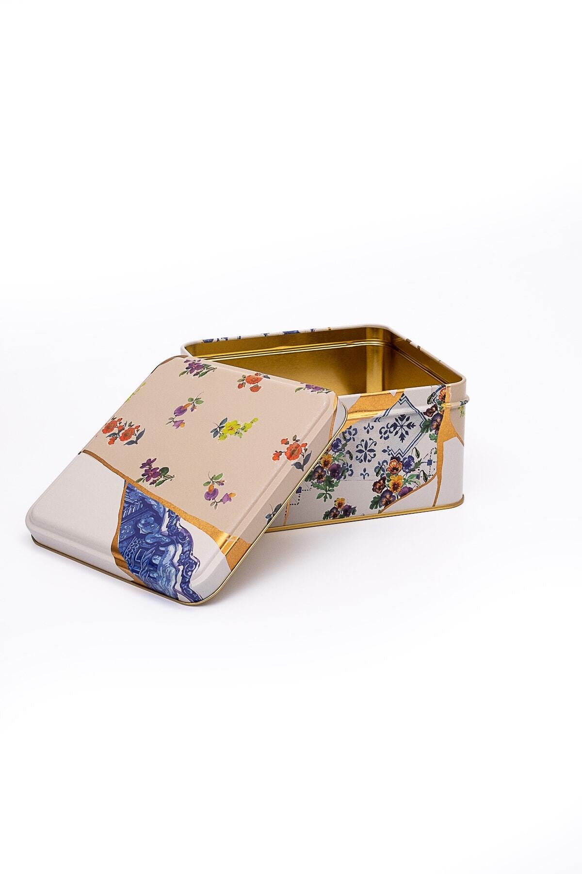 Evle Kare Kutu,158x158x87 mm,2.2 lt., Circus Cream