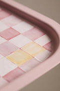 Evle Ee168-1e Mosaic Love Desenli Oval Tepsi 16x35 Cm