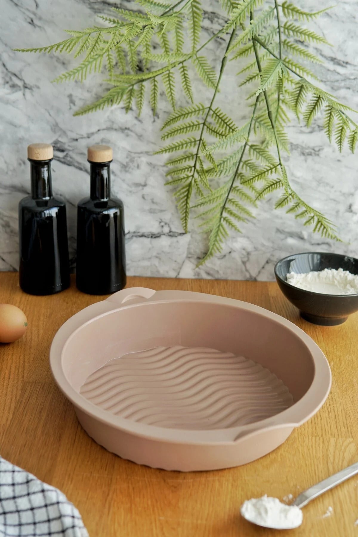 Evle Cheesecake Kalıbı, Platinium Silikon, MYS30014